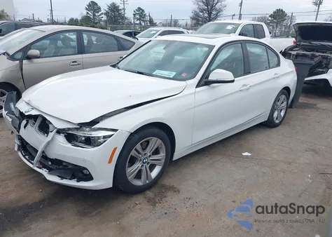 2016 BMW 328I из США, поврежденный, VIN WBA8E9G52GNT45843